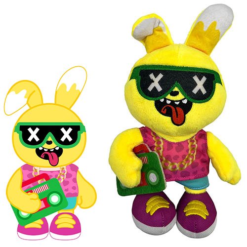 Custom Rock Bunny Plush Character 4 2